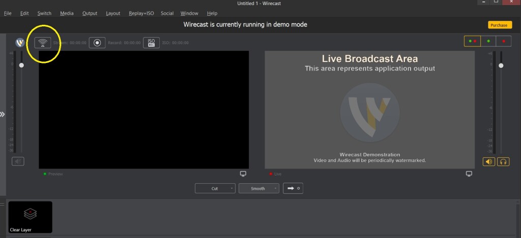 Dacast Encoder Setup Guide - Wirecast settings live stream confirmation
