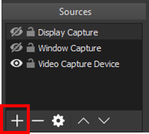 Add Video Sources on OBS Studio