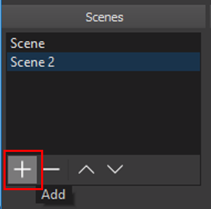 How to Add a Scene in OBS Studio