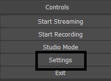 Dacast Encoder Setup Guide - OBS settings