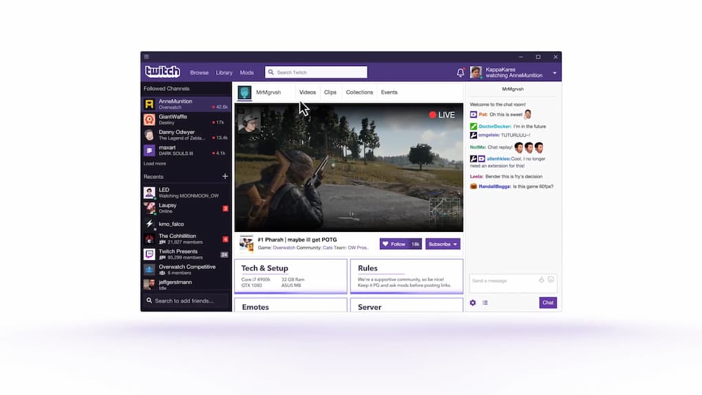 twitch app for windows