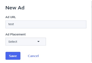 Ad Insertion - New Add placement