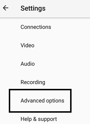 Live Video Streaming - Larix Mobile Broadcaster - advanced option settings