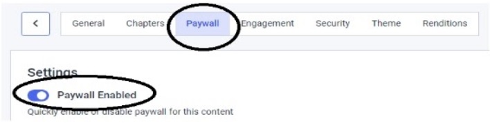 Dacast Promo Code - Enable Paywall
