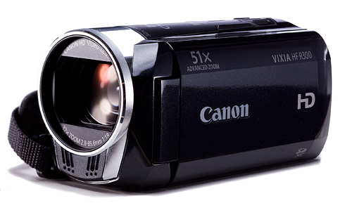 Canon Vixia HF R300 para retransmitir en directo un evento