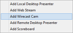 Wirecast Cam App Guide