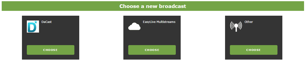 Guida al montaggio video di EasyLive Cloud