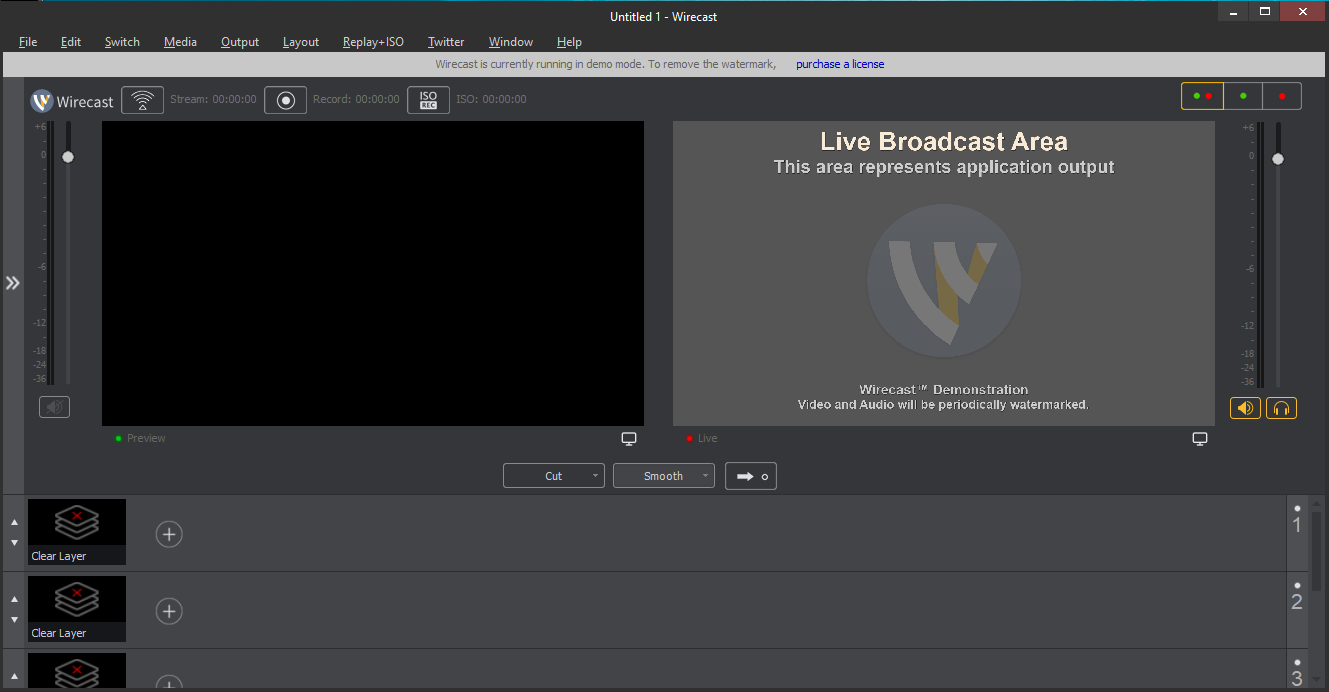 Software per lo streaming live Wirecast