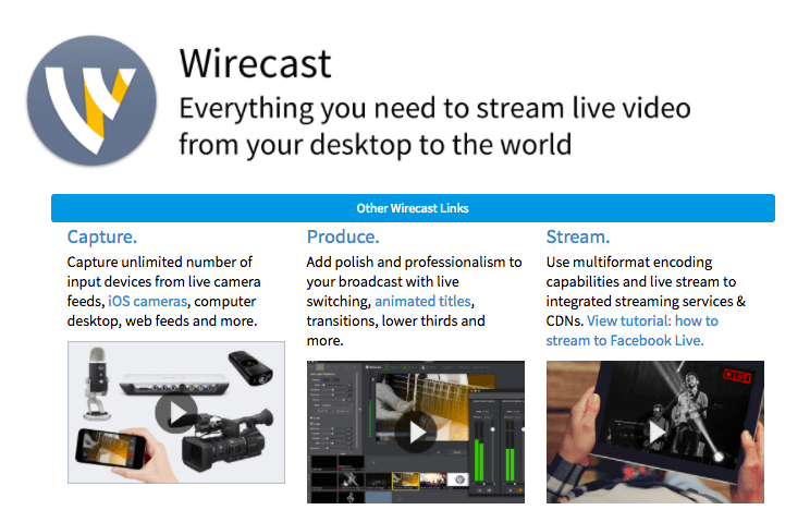 video broadcast software