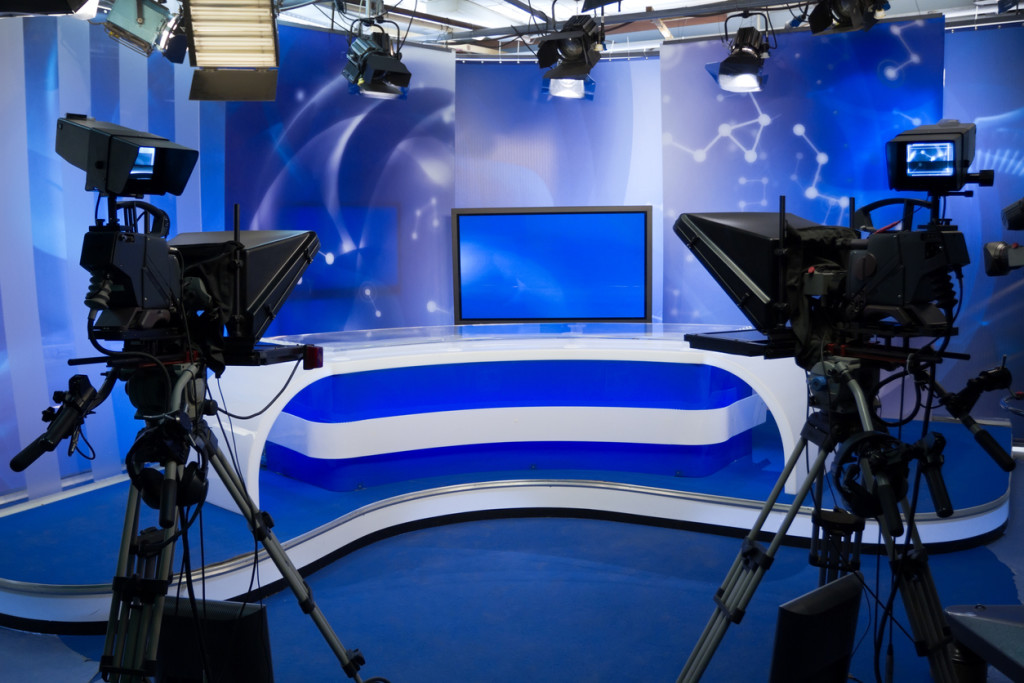 professional broadcasting studio