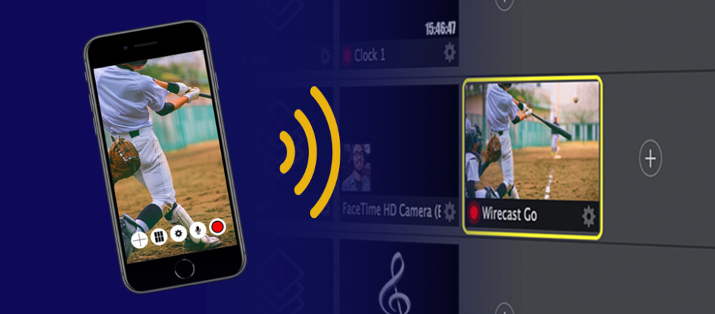 App di streaming RTMP per iOS - WirecastGo