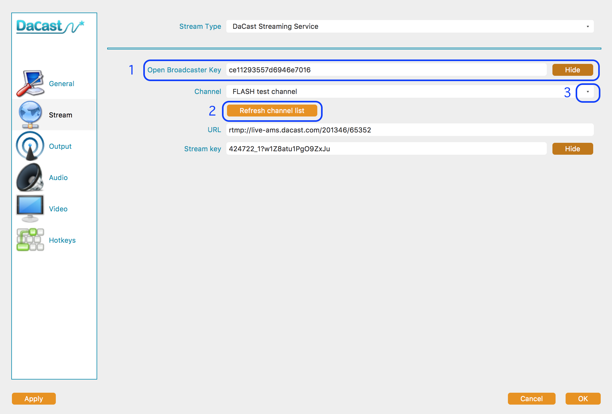 transmitir com o OBS Studio