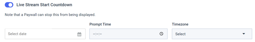 How to Set Up a Livestream Countdown Timer