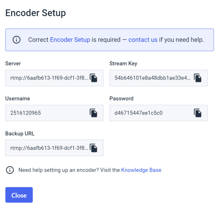 ffmpeg command for streaming