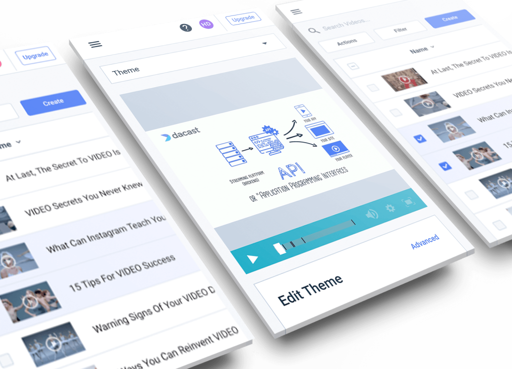 video monetization and customization via API