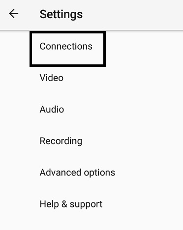 Retransmisión de vídeo en directo - Larix Mobile Broadcaster - configuración de las conexiones