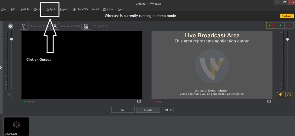 Dacast Encoder Setup Guide - Wirecast settings output