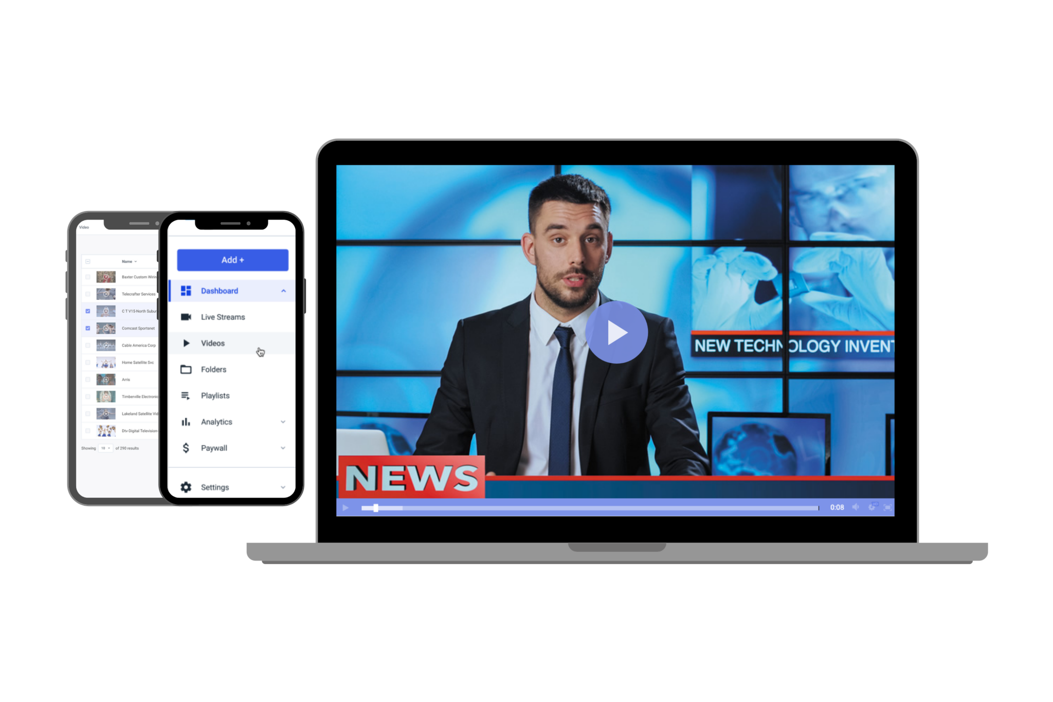 live streaming platform for tv and radio