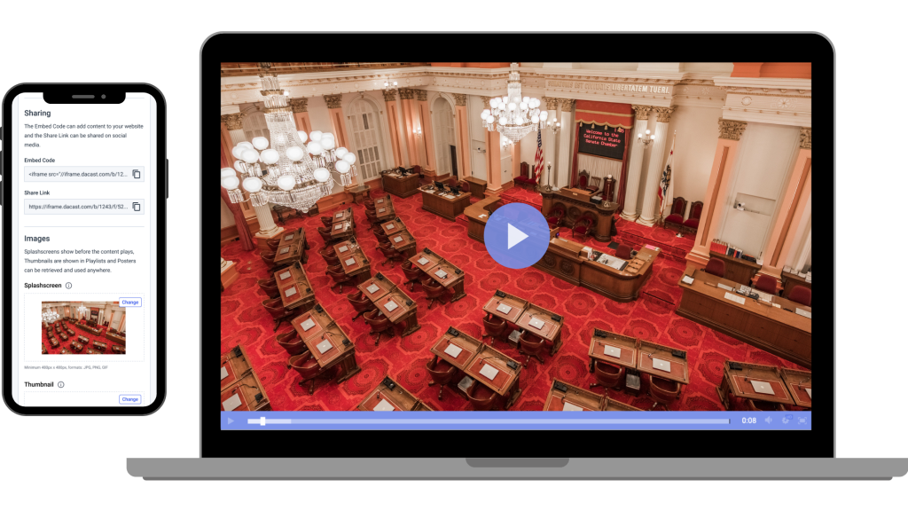 live streaming government hearings