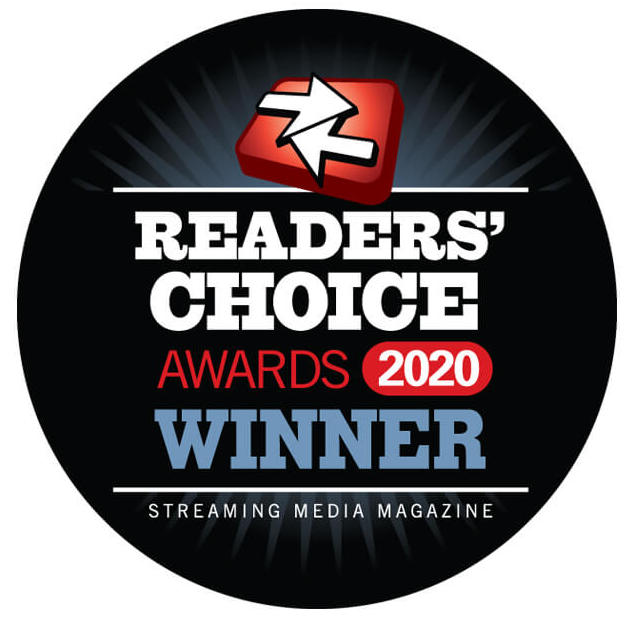 Dacast, a finalist in the 2020 Streaming Media Readers’ Choice Awards