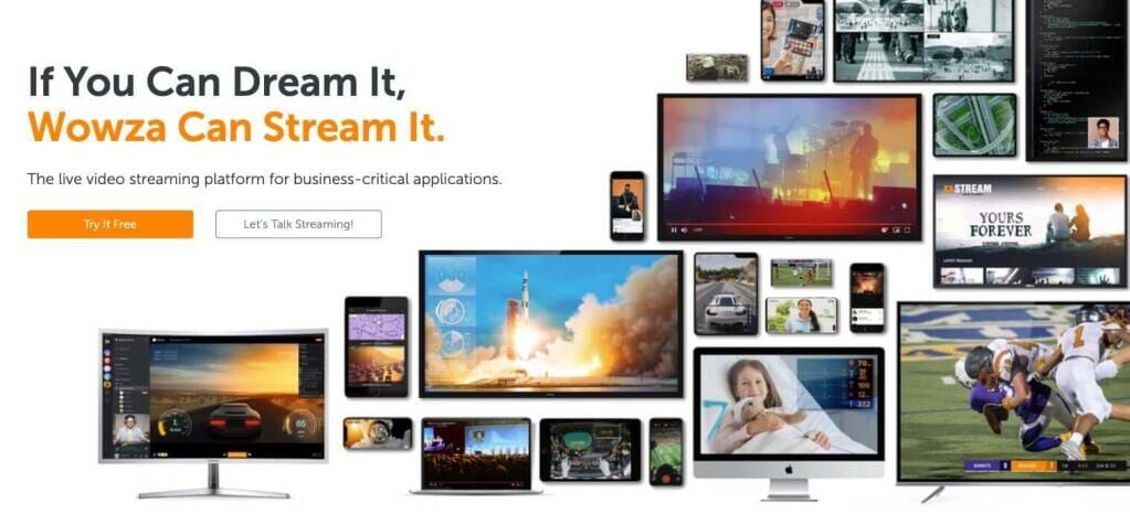 wowza video streaming platform