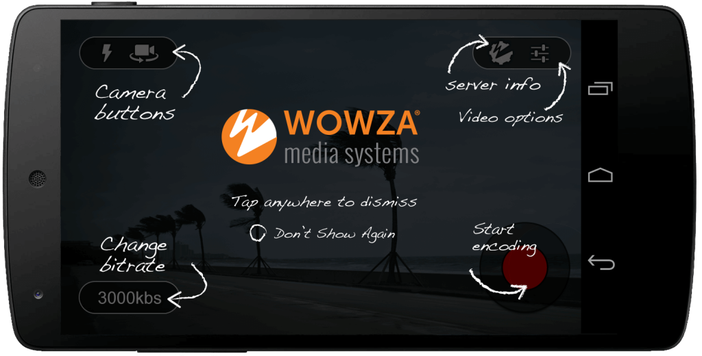 Wowza live streaming platform