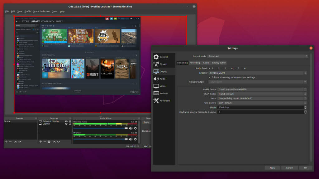 OBS Studio Broadcasting Software