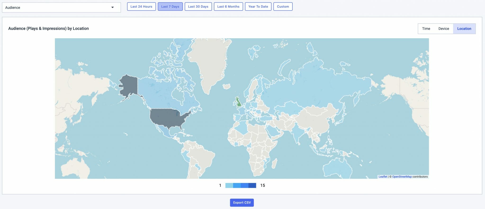 Audience Location part 1