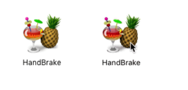 Icono de la aplicación HandBrake