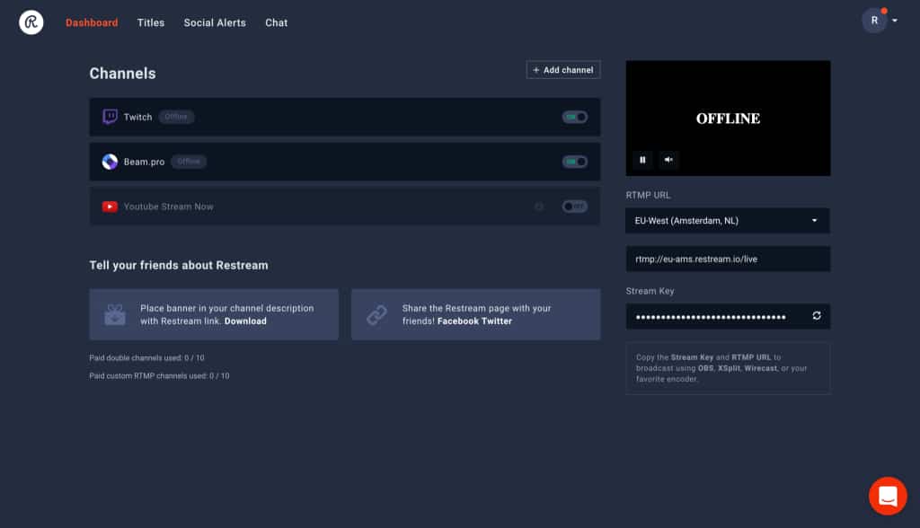 How to Live Stream to using OBS Studio - OTTVerse
