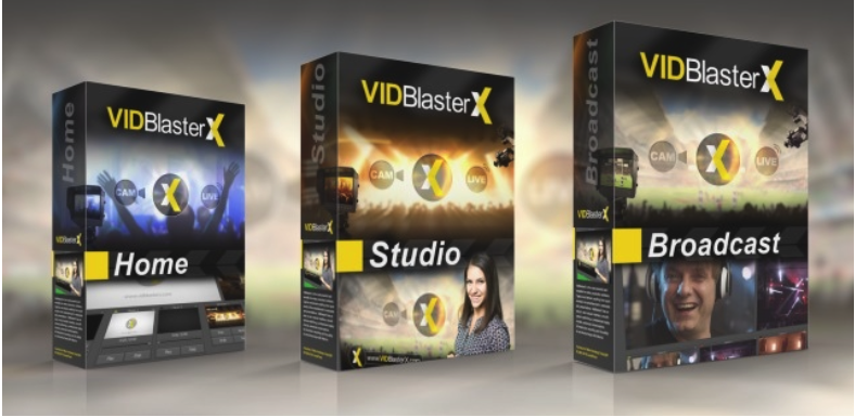 VidBlasterX es una solución dedicada a la producción de vídeo.
