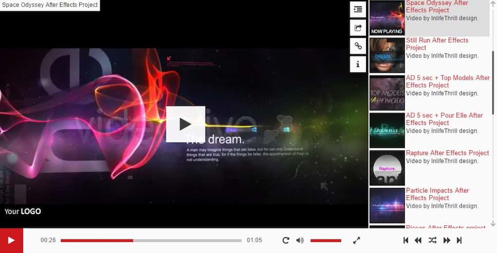 Reproductor html5 Elite Video Player