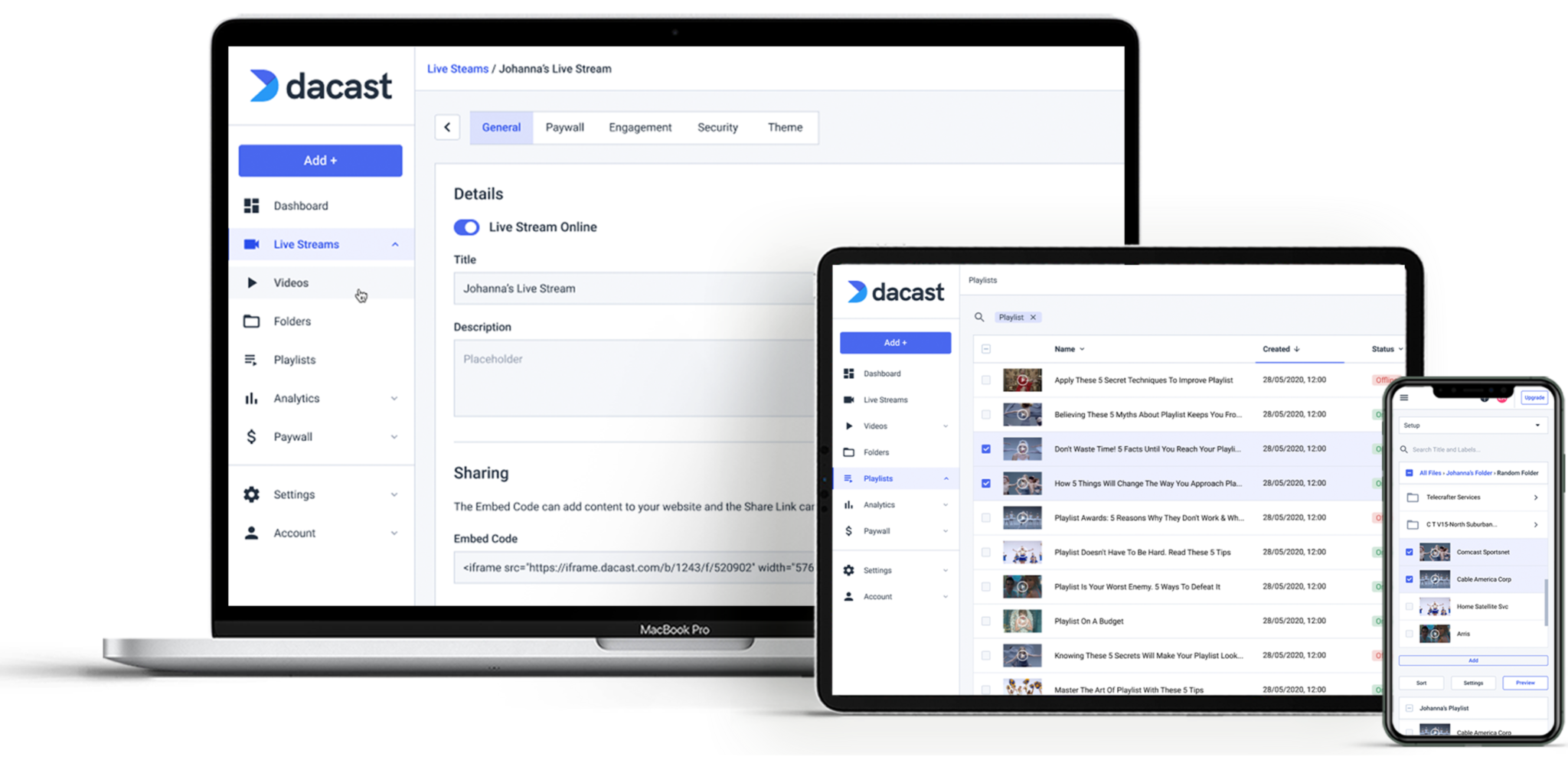 How to Live Stream to Multiple Platforms Simultaneously Dacast