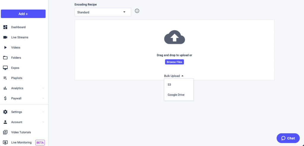 How to share Google Drive files to a chat