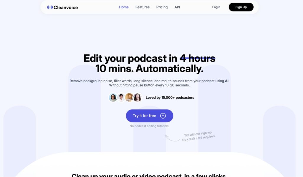Cleanvoice AI-powered tool